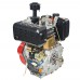 Двигатель дизельный для мотоцикла МТ (12 л.с., шпонка, 25.4 мм, съемный цилиндр, электростартер)