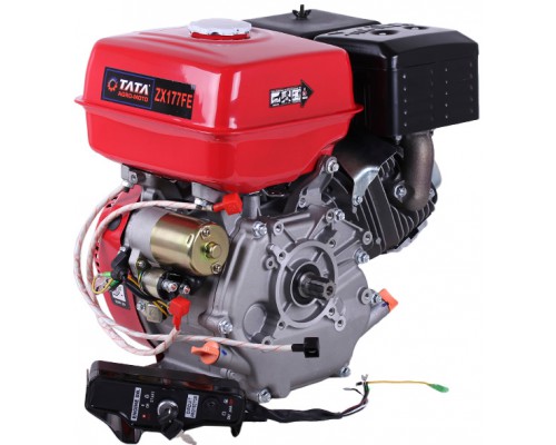 ТАТА 177FE двигатель бензиновый (9 л.с., электростартер, шлицы, 25 мм)
