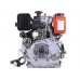 ТАТА 178FE ТТ двигатель дизельный (6 л.с., электростартер, шлицы, 25 мм)