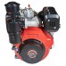 Vitals DM 10.0sne (186FE) двигун дизельний (10 к.с., шліци, 25 мм, циліндр зйомний, електростартер)