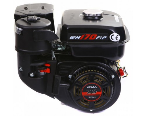 Weima WM170F-Q двигатель бензиновый (7 л.с., шпонка, 19 мм, NEWmodel, ЕВРО 5)