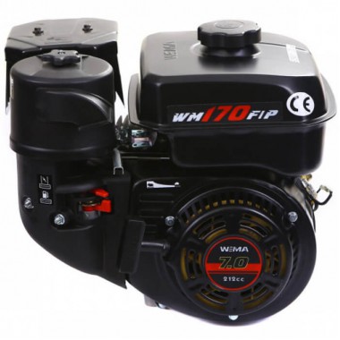 Weima WM170F-T/20 NEW двигатель бензиновый (7 л.с., шлицы, 20 мм)