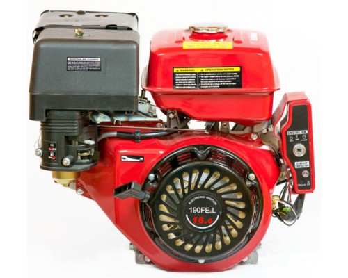 Weima WM190FE-L(R) двигатель бензиновый (16 л.с., шпонка, 25 мм, 1800 об/мин)