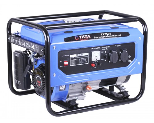 Генератор бензиновый TATA ZX3500 (ручной стартер, 1 фаза, 3 кВт)