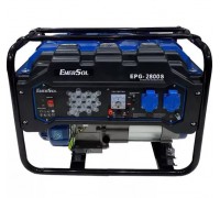 EnerSol EPG-2800S генератор бензиновий (2,8 кВт, ручний запуск, МІДЬ 100%, 1 фаза)