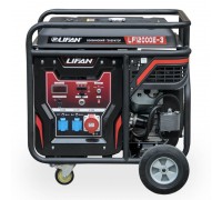 LIFAN LF12000E-3 генератор бензиновый (10,5 кВт, эл.стартер, 3 фазы)