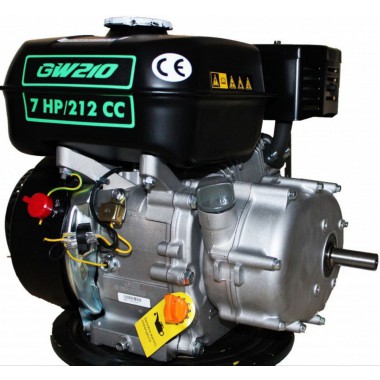 Grunwelt GW210-S_CL двигун бензиновий (7 к.с., 1800 об/хв, шпонка, 20 мм, з відцентровим зчепленням, ЄВРО5)