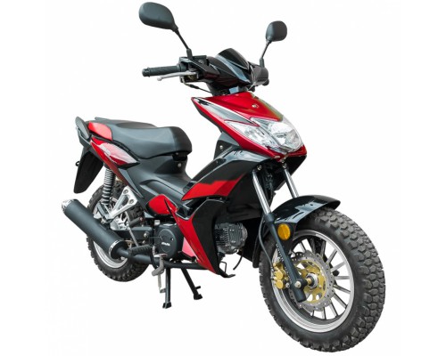 Мотоцикл SPARK SP125C-4WQ ( 120 куб.см., электростартер, красный цвет )