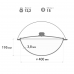 Казан чавунний азіатський з кришкою (15 л)