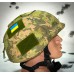 Кавер Kirasa на шлем с козырьком Ballistic Helmet KC-HM001 пиксель (KI604)