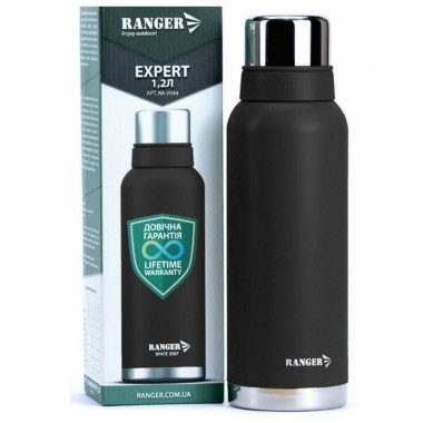 Термос Ranger Expert 1,2 L Black (Арт. RA 9944)