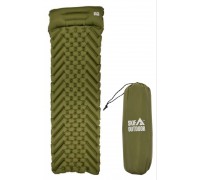 Каремат надувний Skif Outdoor Bachelor Ultralight Olive(190х55х5см)