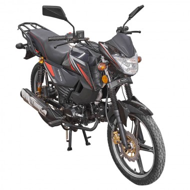 Мотоцикл SPARK SP125C-2CDN ( 120 куб. см., электростартер, чёрный цвет )