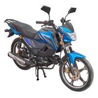 Мотоцикл SPARK SP125C-2CDN ( 120 куб. см., електростартер, колір чорно-синій )