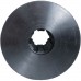 Шків "Отаман" 25 вал, шліци, 2 струмки зовнішній діаметр 85 мм