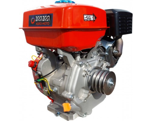 ТАТА 177F двигун бензиновий для мотоблоку НЕВА (9 к.с., шпонка, 25 мм+ ШКІВ 3 струмки, профіль А)